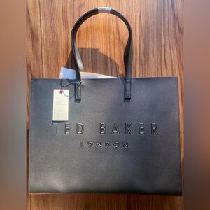 Ted Baker London Soocon Large Crosshatch Icon Bag